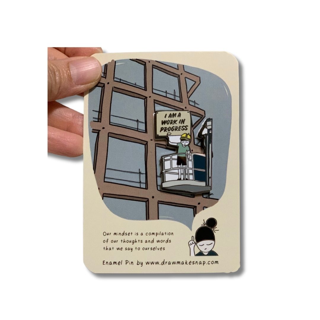 I am a work-in-progress | Enamel Pin