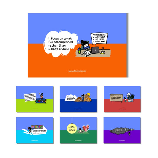 Mini Love Cards Set | 3rd Edition - Love Yourself Harder, 12 designs