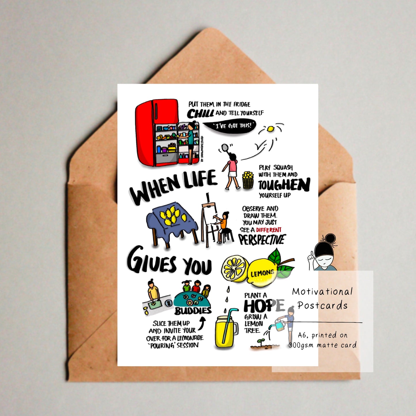Motivational Postcards (40 designs)