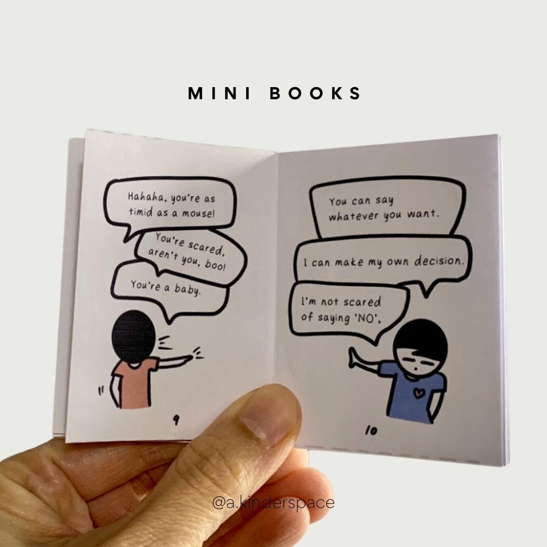 How to respond when someone is being UNKIND? | 14-page Mini Book