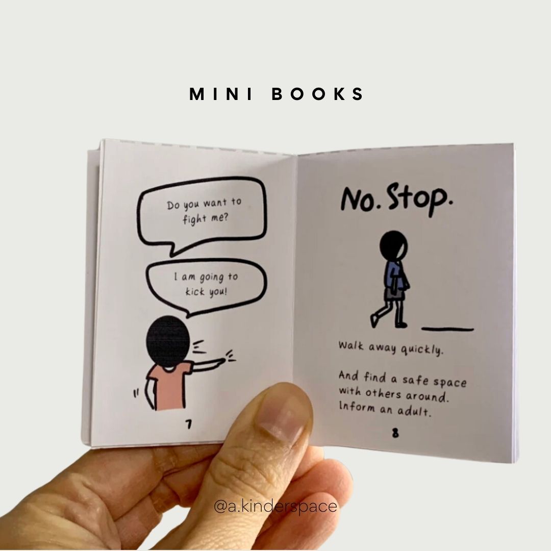 How to respond when someone is being UNKIND? | 14-page Mini Book