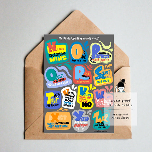 Sticker Sheets (32 designs)