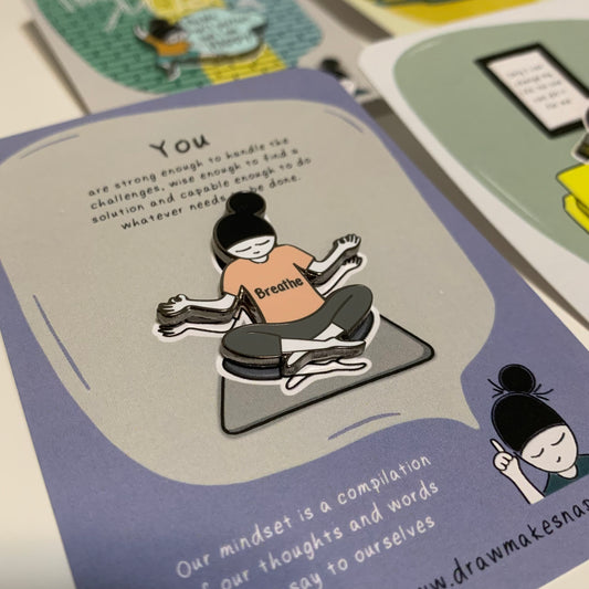 Breathe | Enamel Pin