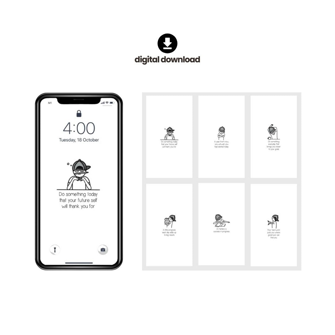 *FREE* Motivational Quotes (Set of 12, HP wallpapers) | Digital Download