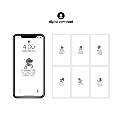 *FREE* Motivational Quotes (Set of 12, HP wallpapers) | Digital Download