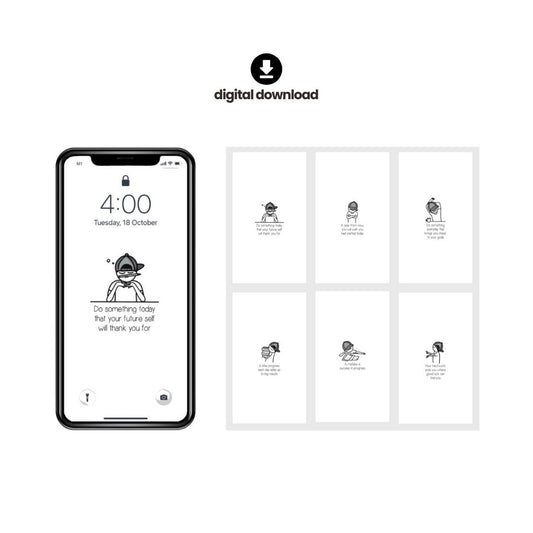 *FREE* Motivational Quotes (Set of 12, HP wallpapers) | Digital Download