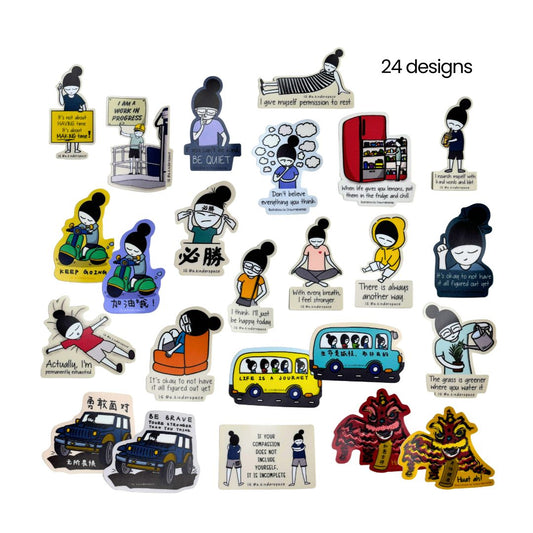 Re.minder Stickers (24 designs)
