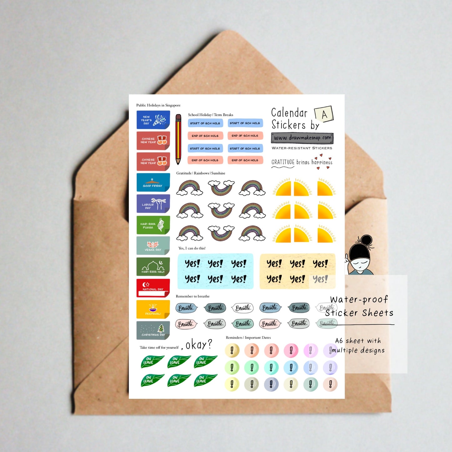 Sticker Sheets (32 designs)