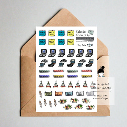 Sticker Sheets (32 designs)