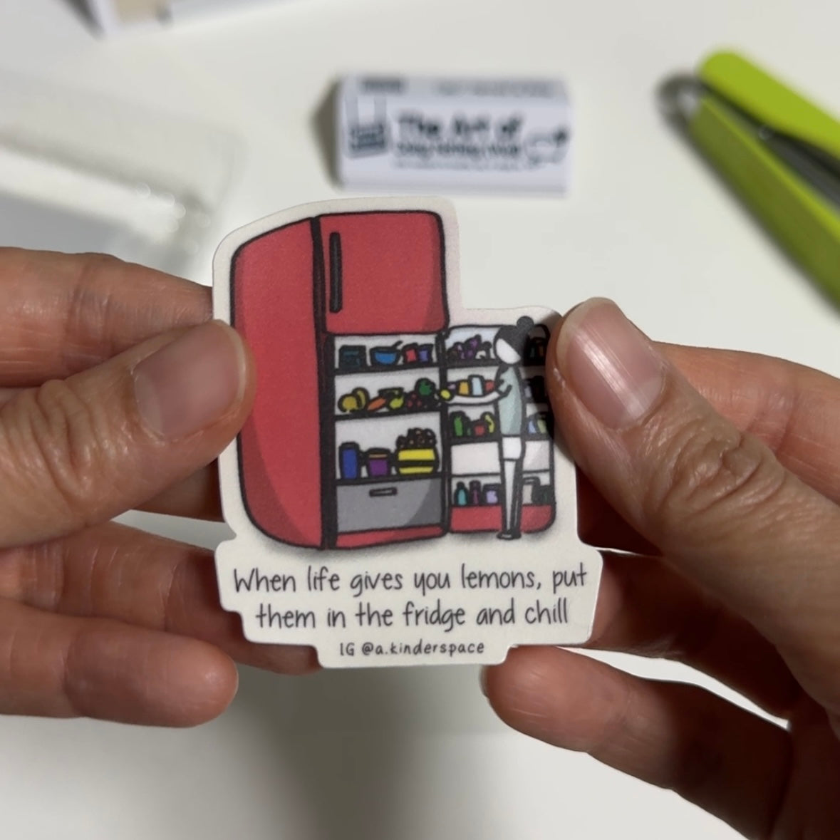 *NEW* The Art of Doing Nothing (Well)- Sticker Pack of 4