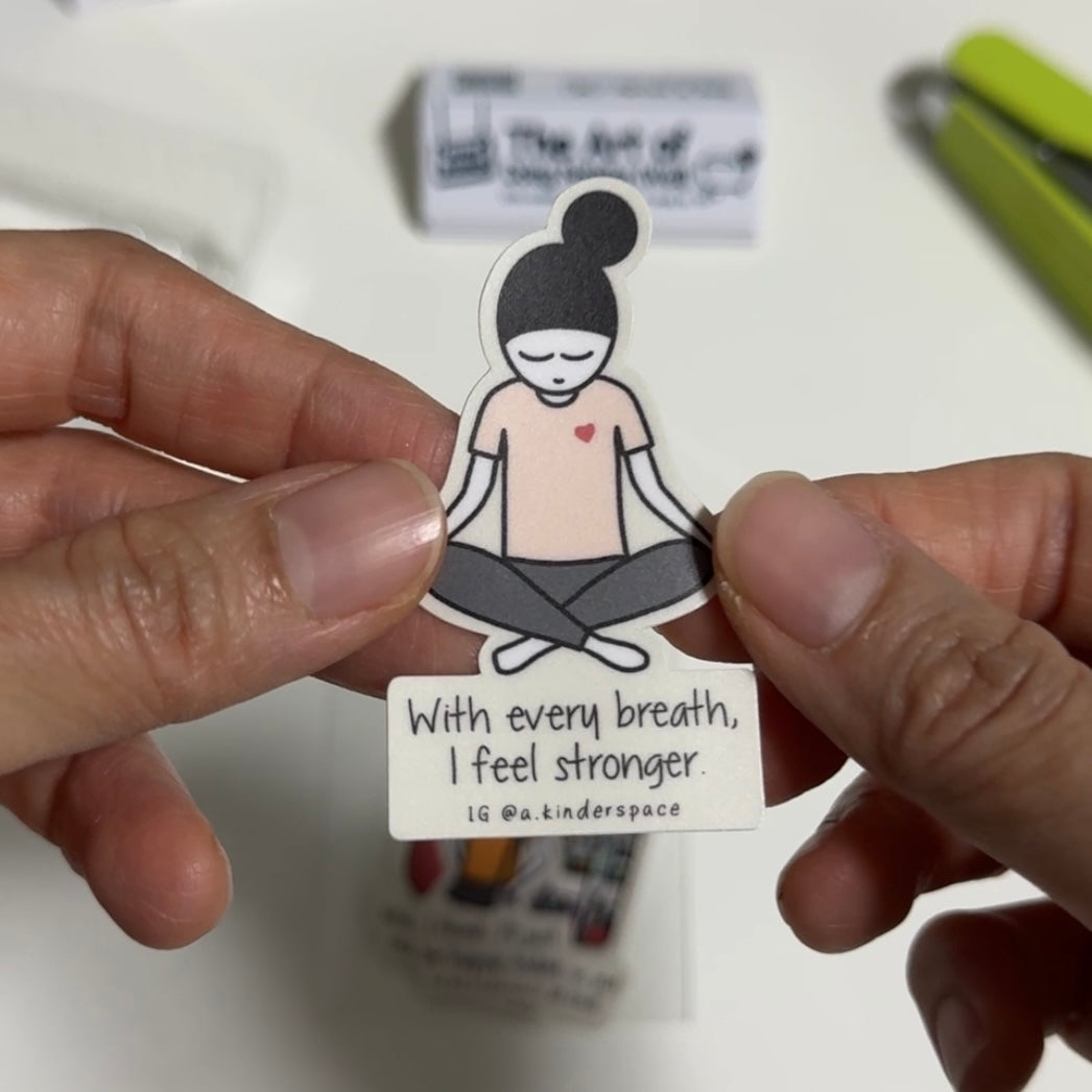 *NEW* The Art of Doing Nothing (Well)- Sticker Pack of 4
