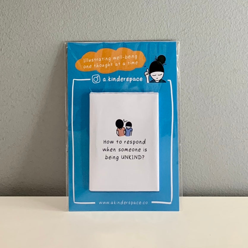 How to respond when someone is being UNKIND? | 14-page Mini Book