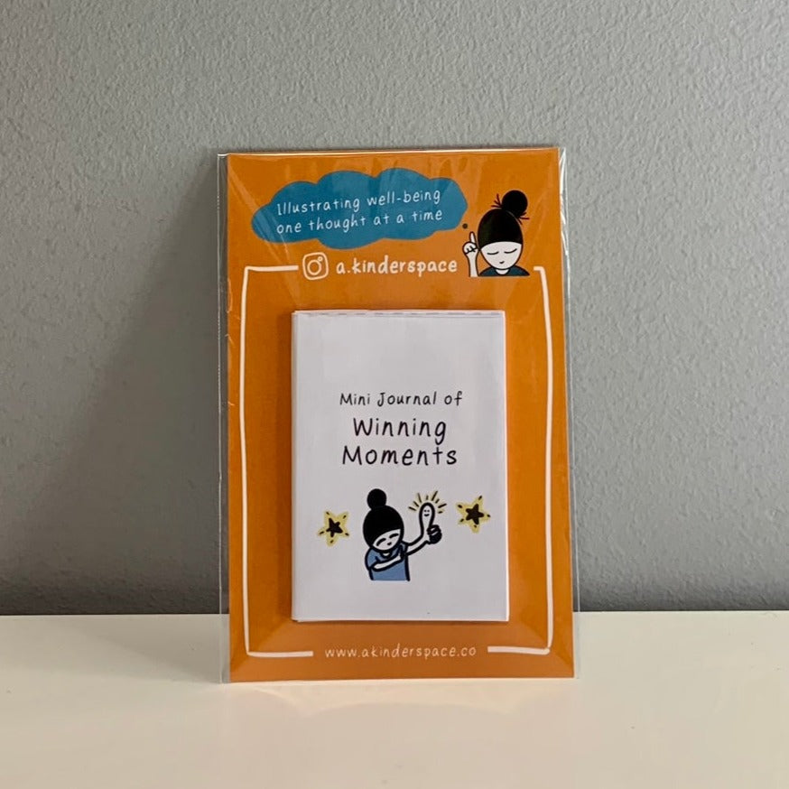 Mini Journal of Winning Moments | 14-page Mini Book