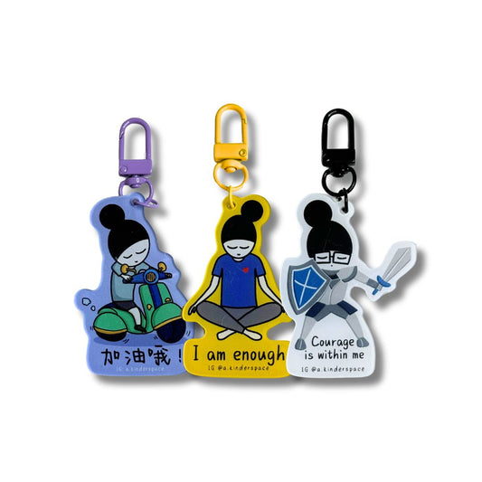 Re.minder Keychains (8 designs)