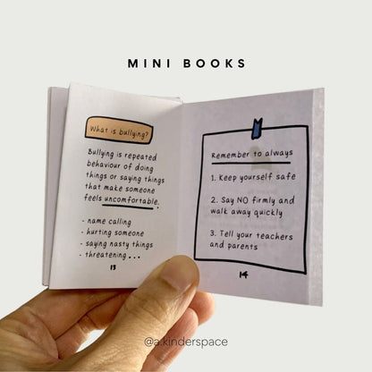 How to respond when someone is being UNKIND? | 14-page Mini Book