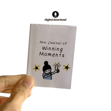 将图片加载到图库查看器，*FREE* Printable Mini Book | Mini Journal of Winning Moments | Digital Download
