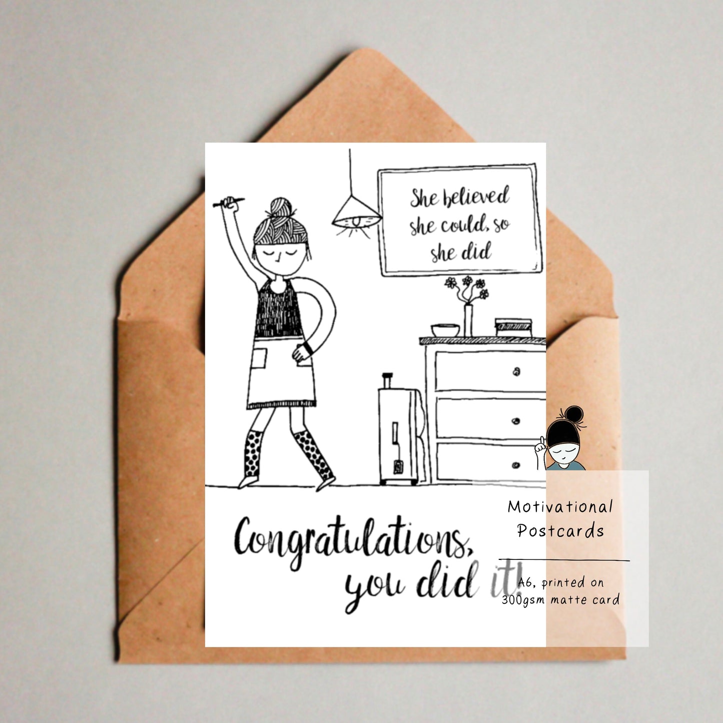 Motivational Postcards (40 designs)
