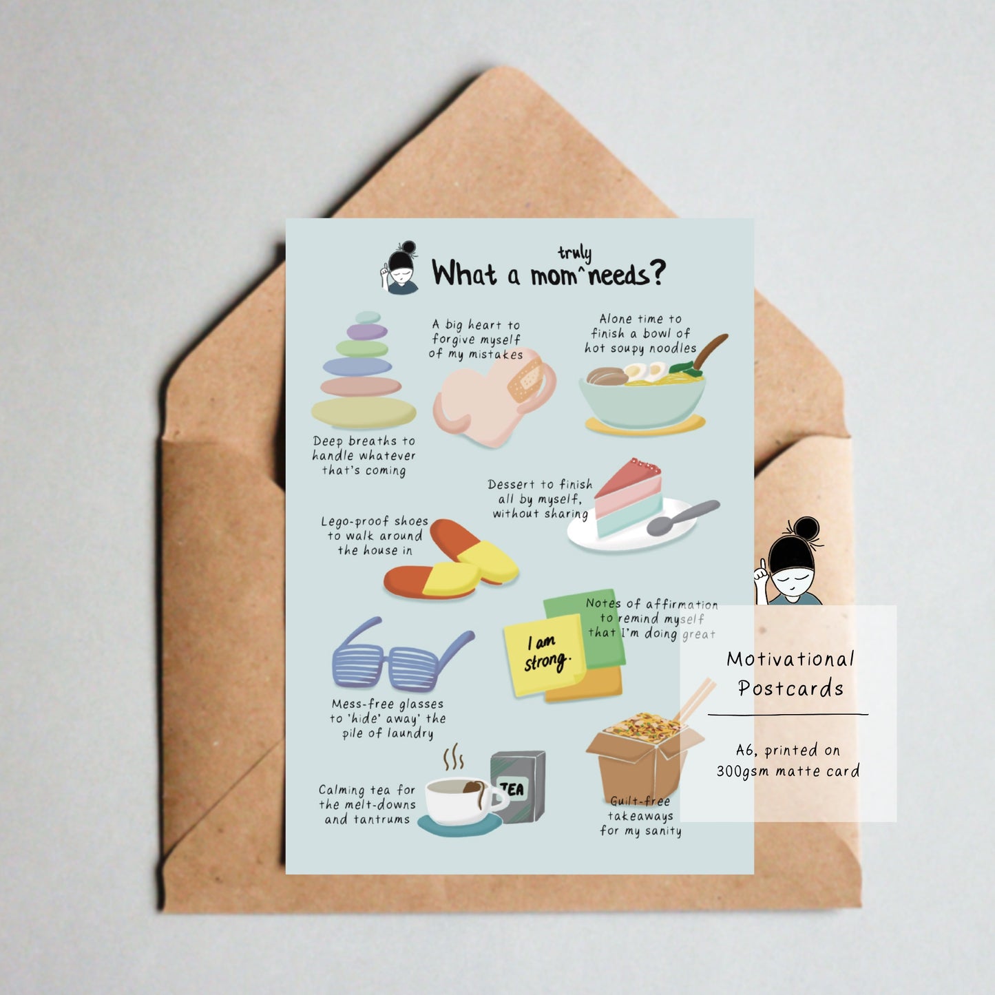 Motivational Postcards (40 designs)