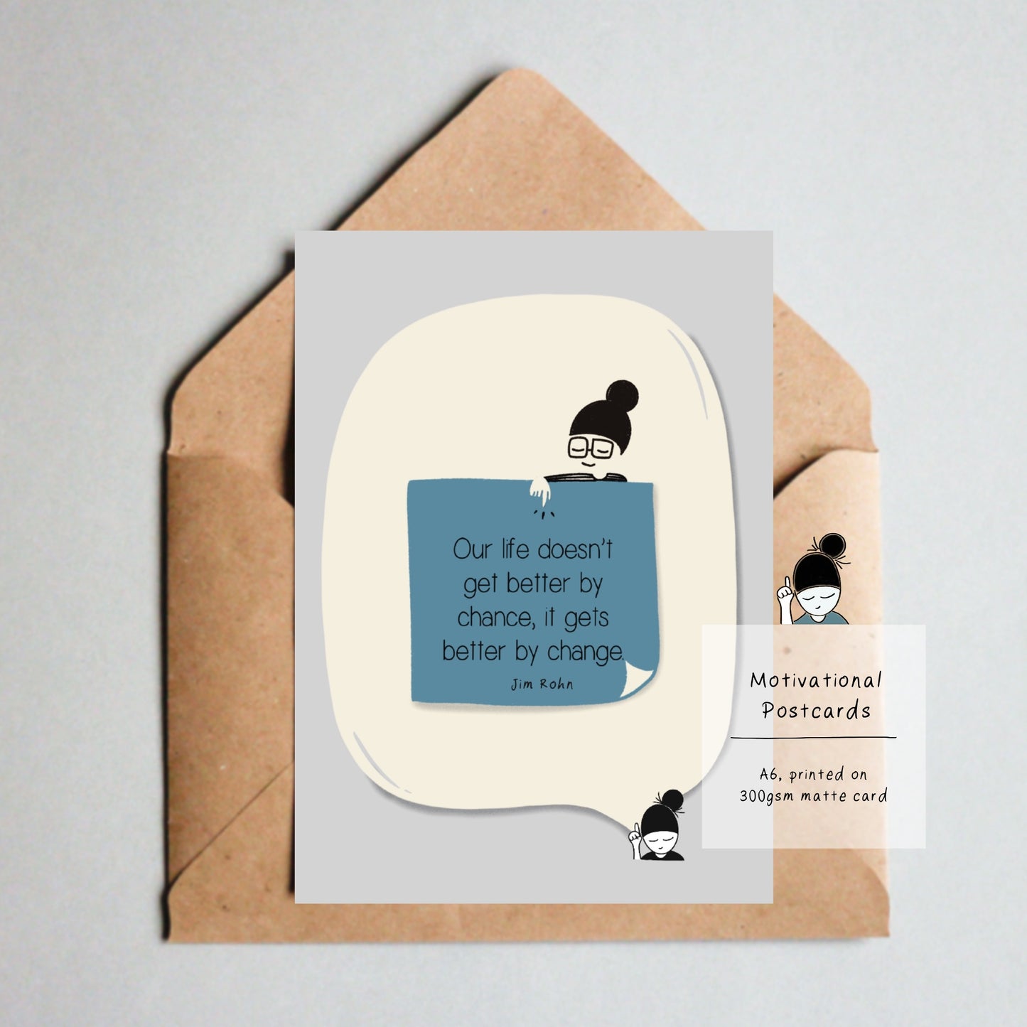 Motivational Postcards (40 designs)