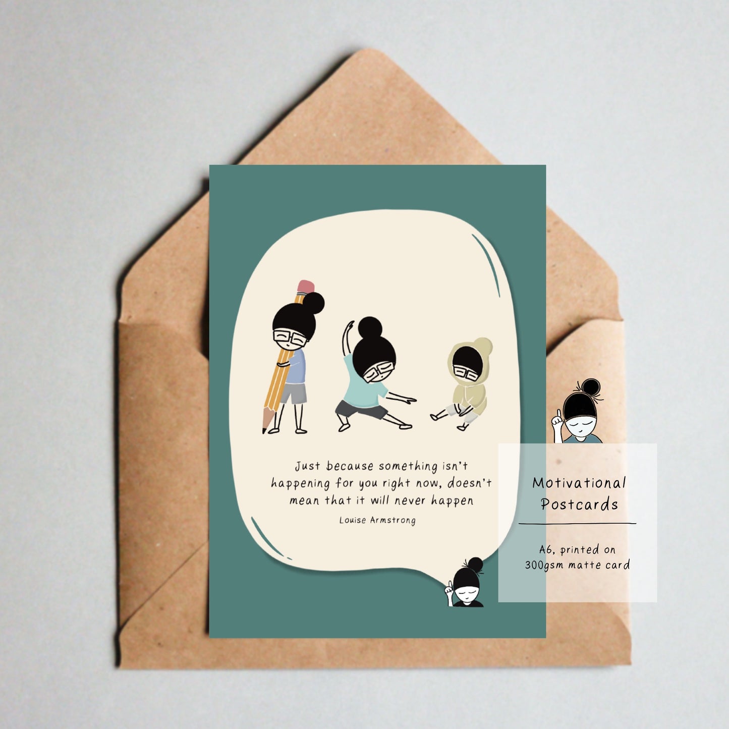 Motivational Postcards (40 designs)