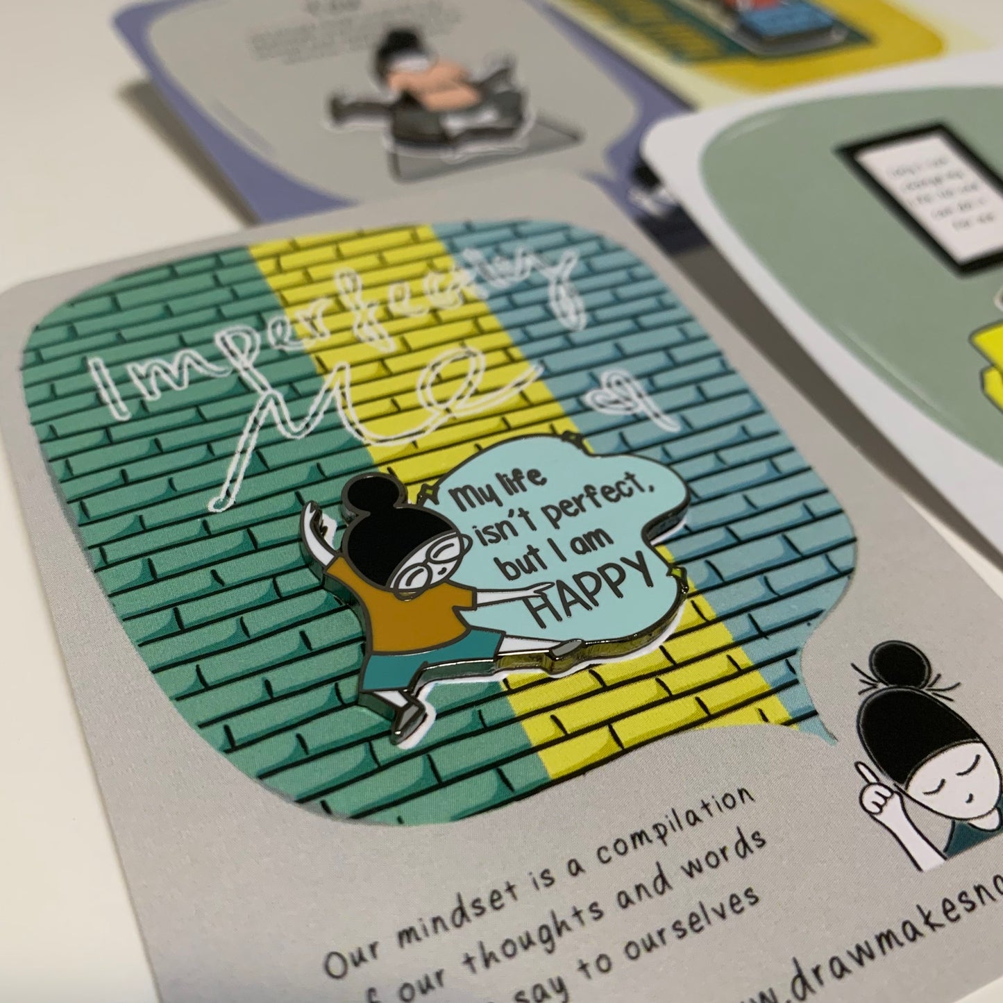 Imperfectly Me | Enamel Pin