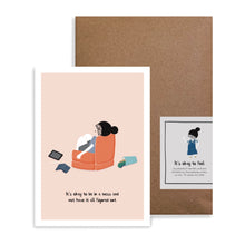 Load image into Gallery viewer, It&#39;s Okay To Feel | Postcard Set
